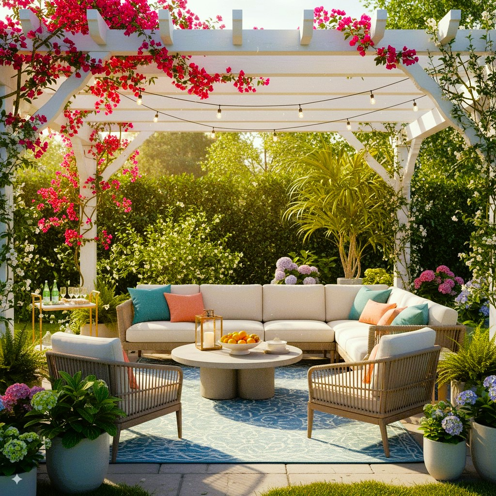 Gorgeous Outdoor Rooms to Inspire Summer 
